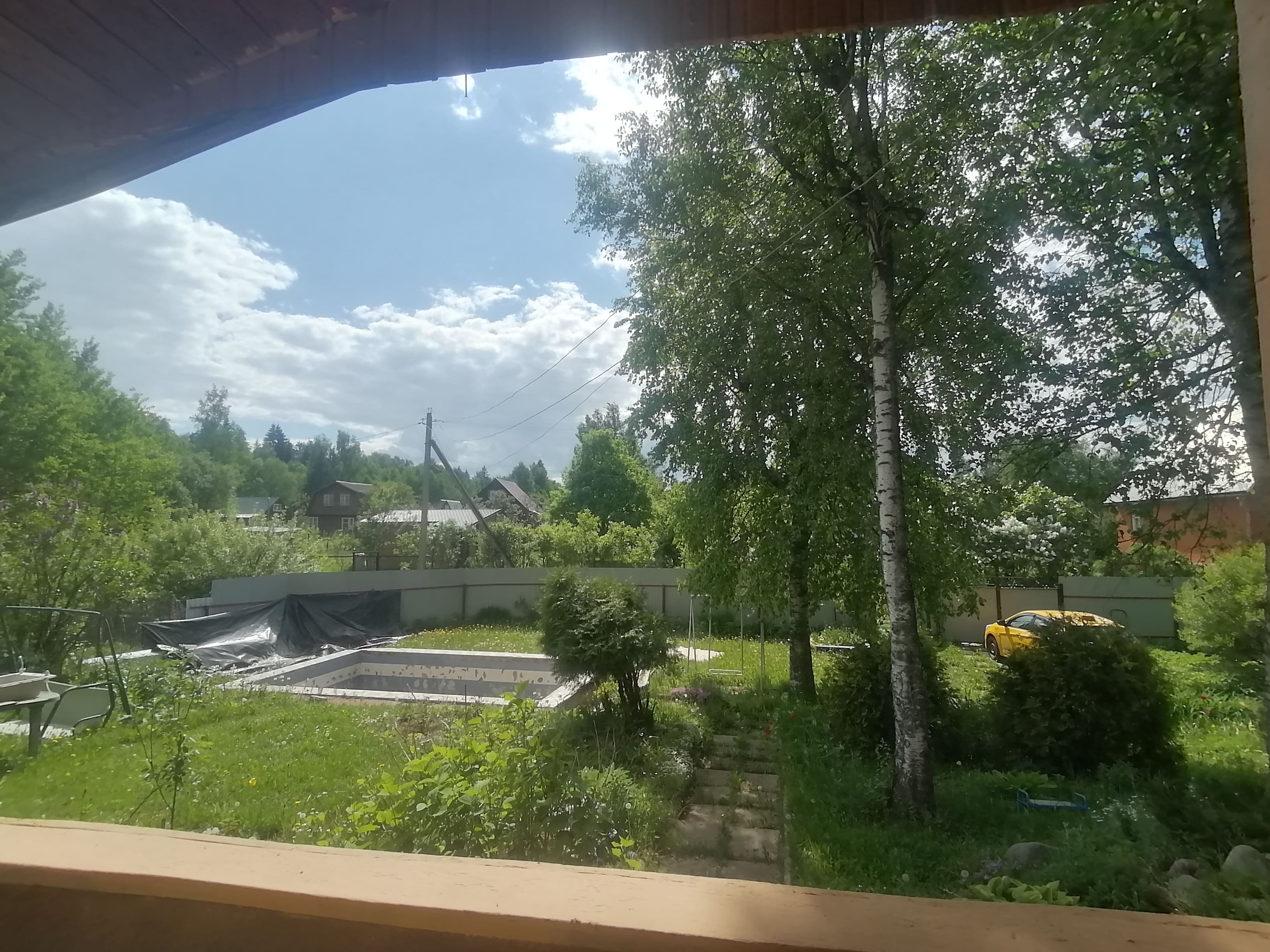 Вид на бассейн